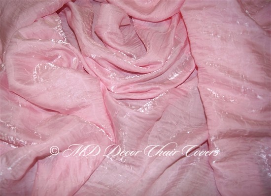 Crush Shimmer Pink Table Overlay