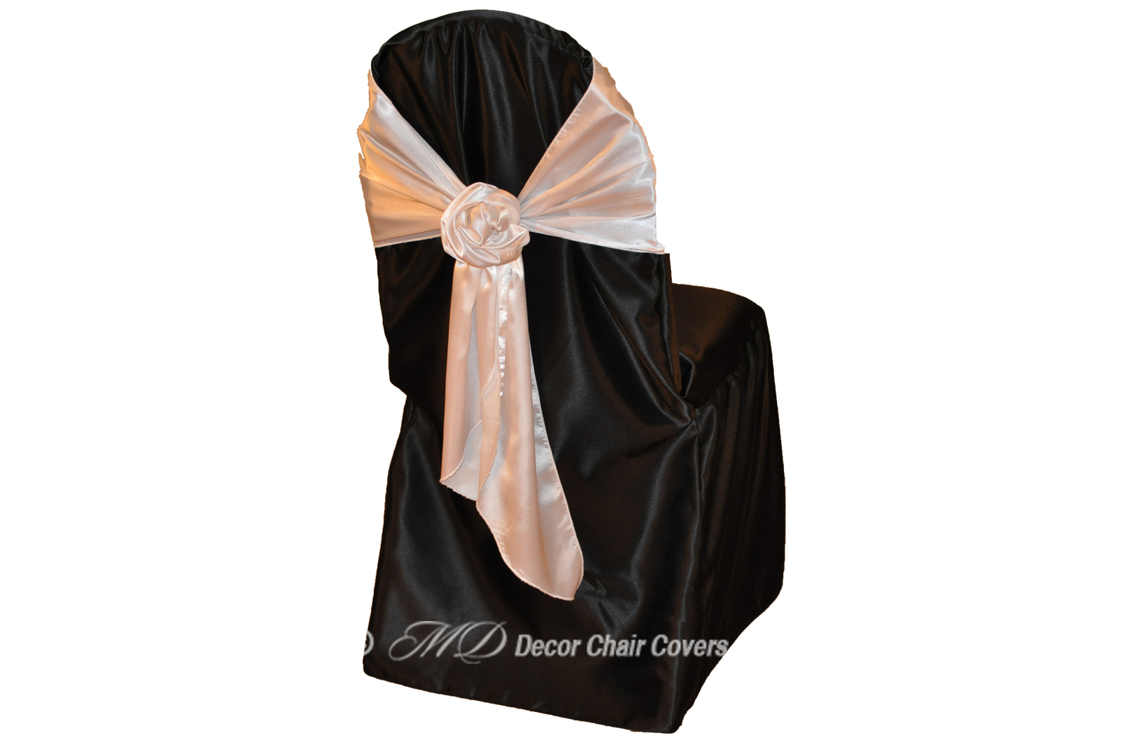 BLACK-SATIN-LAMOUR-CHAIR-COVER
