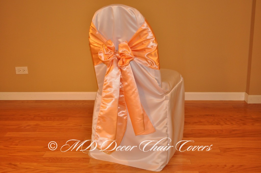 Peach Butterfly Bow Style