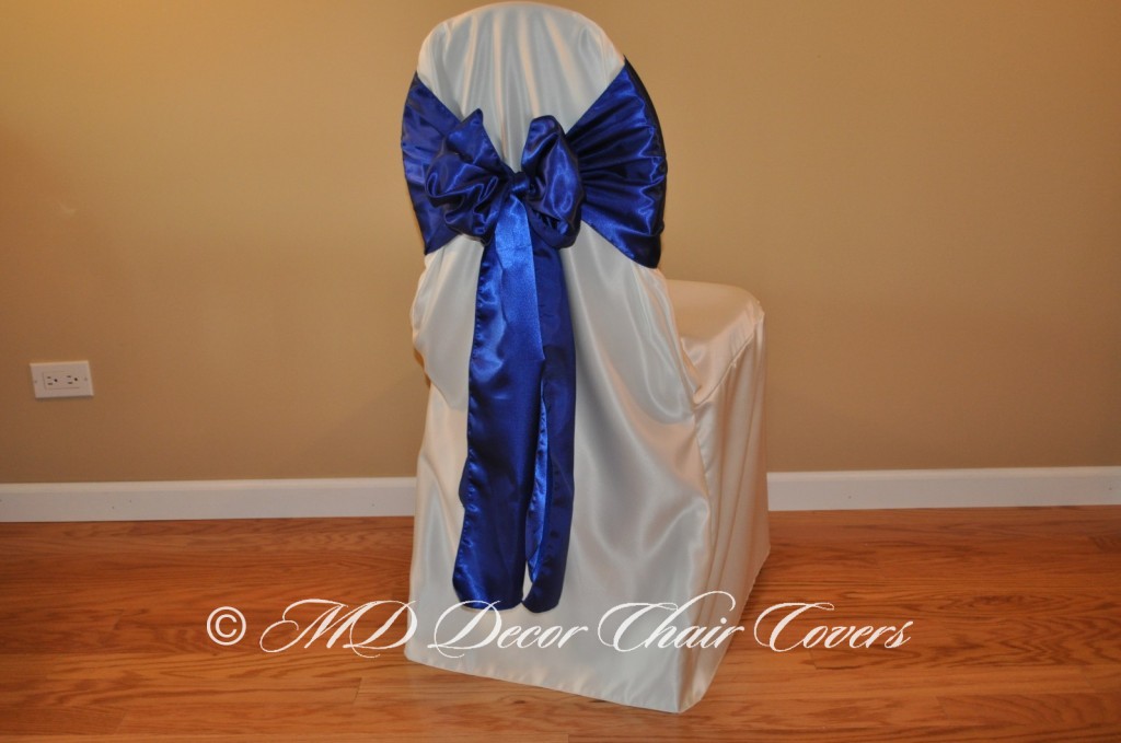 Royal Blue Butterfly Bow Style